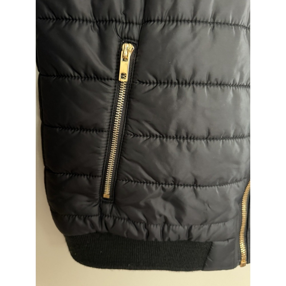 Aviator Nation Sunburst Puffer Jacket Black Women's Size Large - Picture 8 of 16